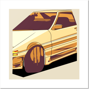 ae86 Drifting Posters and Art